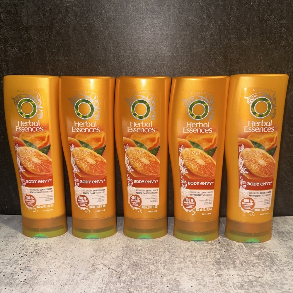 5 Lot Herbal Essences Body Envy Volumizing Conditioner - 10.1 oz Each